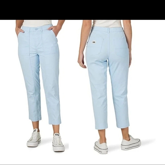 Lee Denim - Lee Light Blue Cropped Pants B1